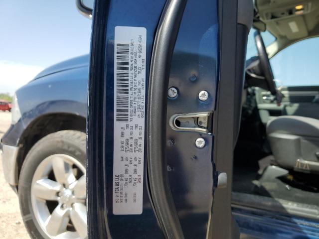 1C6RR7TT1KS713905 - 2019 RAM 1500 CLASS SLT ლურჯი ფოტო 12