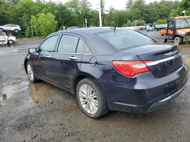 1C3BC2FB0BN580297 - 2011 CHRYSLER 200 LIMITED BLUE photo 2