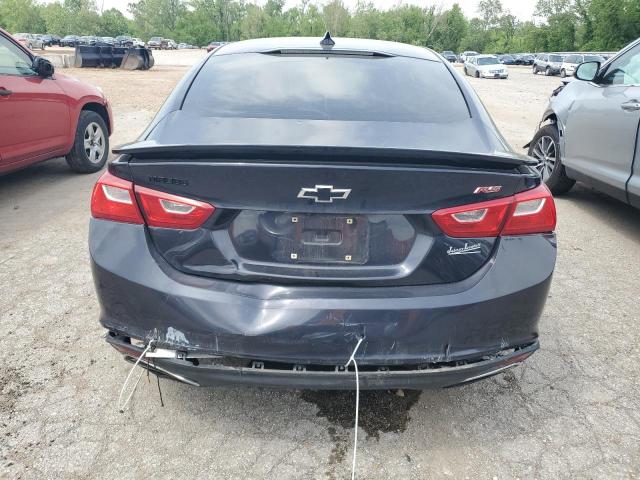 1G1ZG5ST6NF202815 - 2022 CHEVROLET MALIBU RS BLACK photo 6