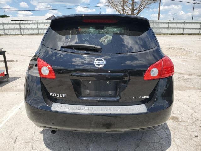 JN8AS5MV4AW130996 - 2010 NISSAN ROGUE S BLACK photo 6