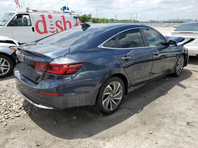 19XZE4F95KE024794 - 2019 HONDA INSIGHT TOURING BLUE photo 3