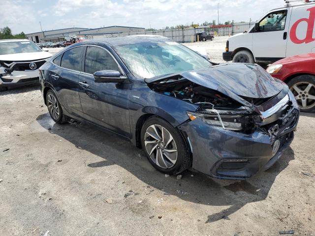 19XZE4F95KE024794 - 2019 HONDA INSIGHT TOURING BLUE photo 4