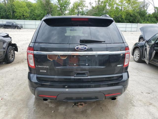 1FM5K8F86DGC53473 - 2013 FORD EXPLORER LIMITED BLACK photo 6