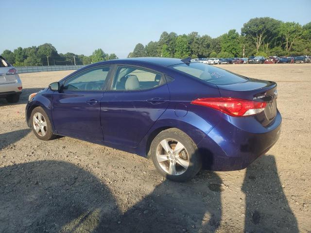 5NPDH4AEXDH318941 - 2013 HYUNDAI ELANTRA GLS BLUE photo 2