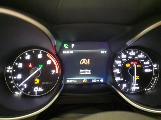 ZASPAKBN4K7C49127 - 2019 ALFA ROMEO STELVIO TI WHITE photo 9