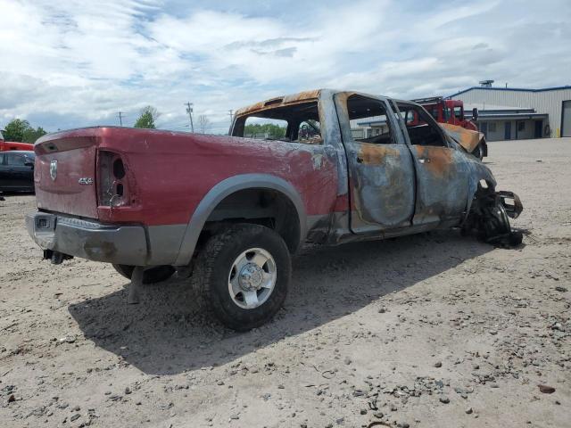 3C6TD5DT1CG228695 - 2012 DODGE RAM 2500 SLT BURGUNDY photo 3