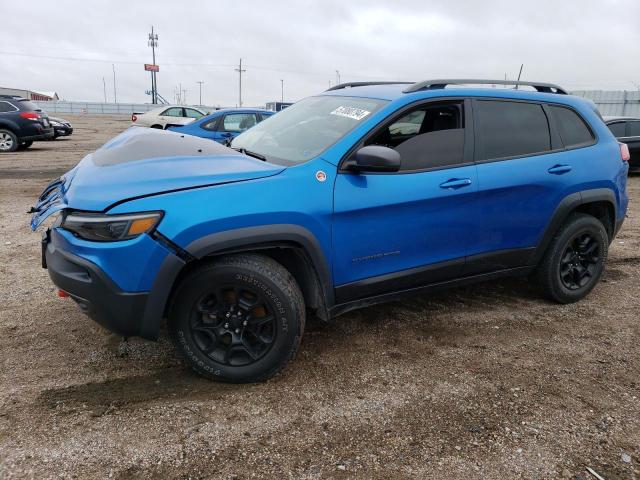 1C4PJMBX6KD141146 - 2019 JEEP CHEROKEE TRAILHAWK Mavi foto 1