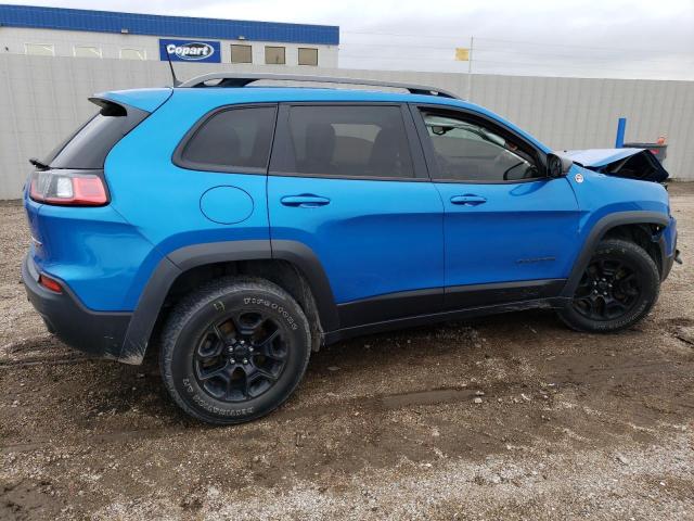 1C4PJMBX6KD141146 - 2019 JEEP CHEROKEE TRAILHAWK Mavi foto 3