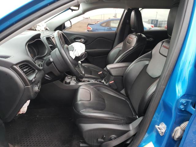 1C4PJMBX6KD141146 - 2019 JEEP CHEROKEE TRAILHAWK Mavi foto 7