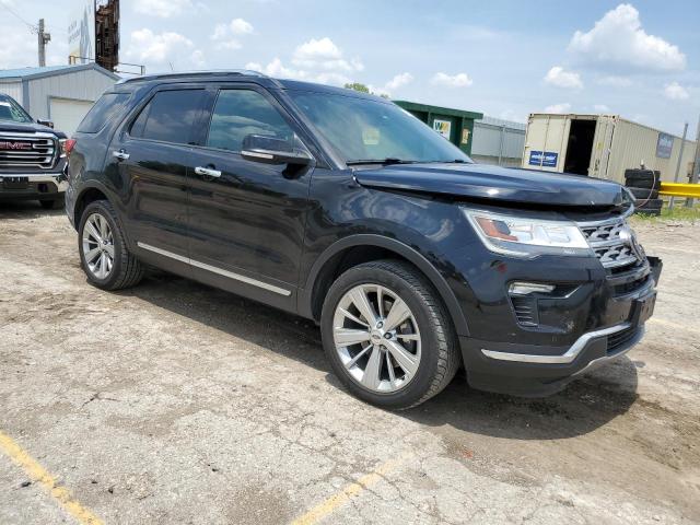 1FM5K8FH2KGA79625 - 2019 FORD EXPLORER LIMITED BLACK photo 4