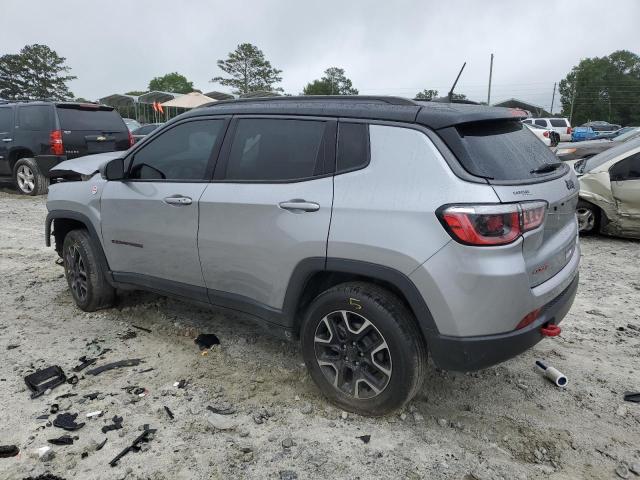 3C4NJDDBXKT671204 - 2019 JEEP COMPASS TRAILHAWK GRAY photo 2