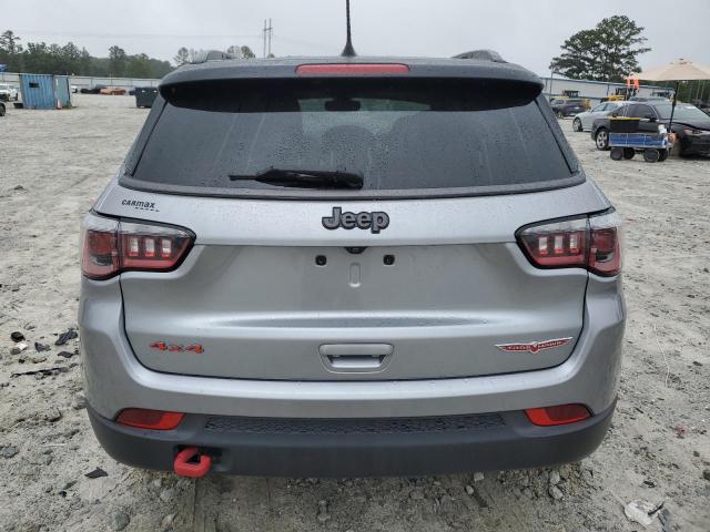 3C4NJDDBXKT671204 - 2019 JEEP COMPASS TRAILHAWK GRAY photo 6