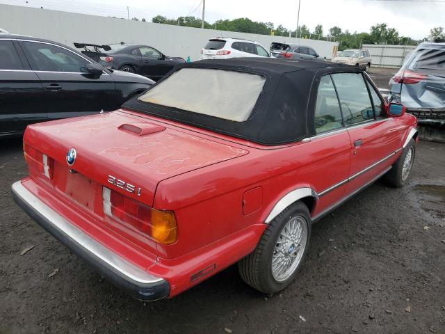 WBABB2307KEC18825 - 1989 BMW 325 I AUTOMATIC RED photo 3