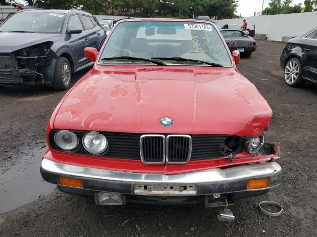 WBABB2307KEC18825 - 1989 BMW 325 I AUTOMATIC RED photo 5