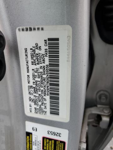 5Y2SP67809Z459556 - 2009 PONTIAC VIBE SILVER photo 12