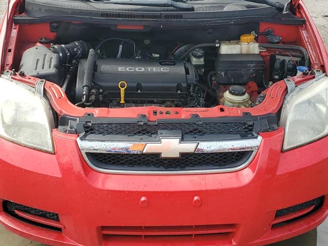 KL1TD56E89B611890 - 2009 CHEVROLET AVEO LS Qırmızı foto 11