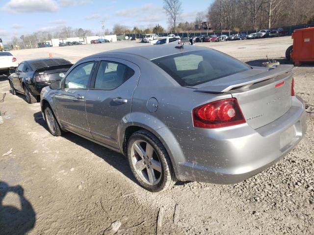 1C3CDZAB6DN643021 - 2013 DODGE AVENGER SE GRAY photo 2