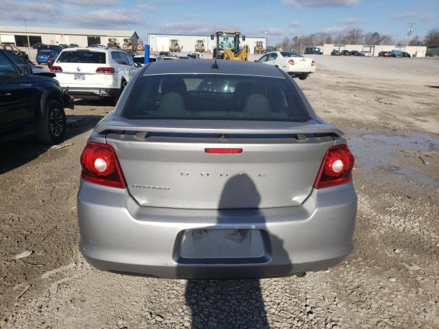 1C3CDZAB6DN643021 - 2013 DODGE AVENGER SE GRAY photo 6