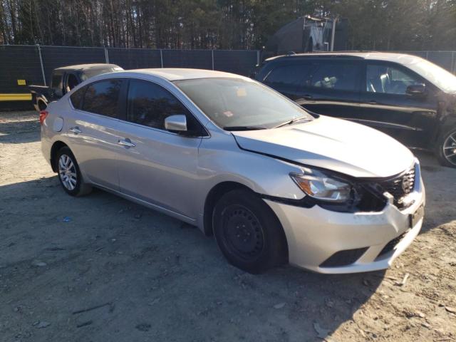 3N1AB7AP8KY393633 - 2019 NISSAN SENTRA S SILVER photo 4