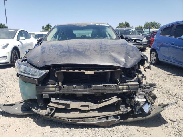 3FA6P0G74GR196274 - 2016 FORD FUSION S GRAY photo 5