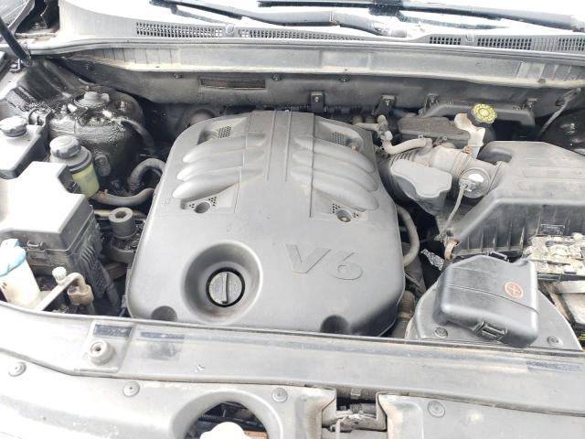 KM8NU73C68U050197 - 2008 HYUNDAI VERACRUZ GLS MAROON photo 12