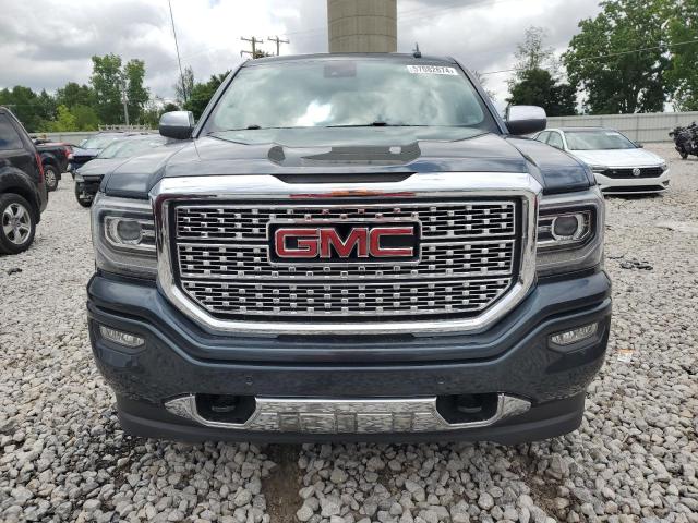 3GTU2PEC7JG334739 - 2018 GMC SIERRA K1500 DENALI BLUE photo 5