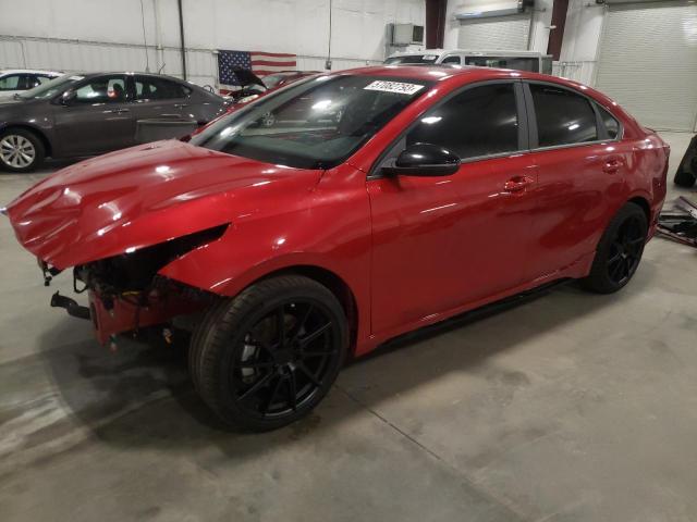 3KPF44AC0ME397107 - 2021 KIA FORTE GT RED photo 1