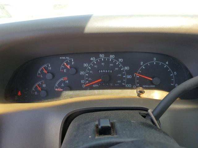 1FDWF36S9YED74927 - 2000 FORD F350 SUPER DUTY Білий фото 9