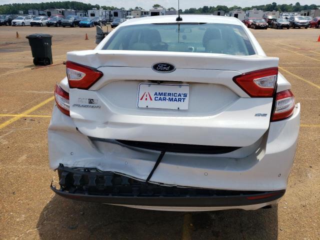 3FA6P0H70GR223971 - 2016 FORD FUSION SE WHITE photo 6