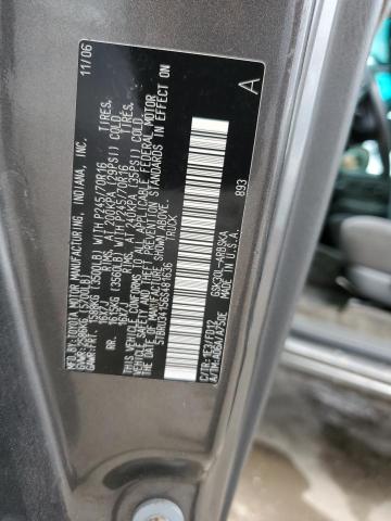 5TBRU34156S481636 - 2006 TOYOTA TUNDRA ACCESS CAB SR5 GRAY photo 12