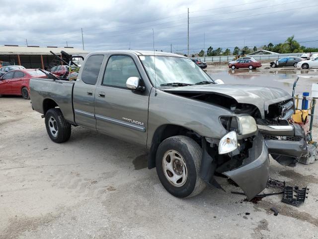 5TBRU34156S481636 - 2006 TOYOTA TUNDRA ACCESS CAB SR5 GRAY photo 4