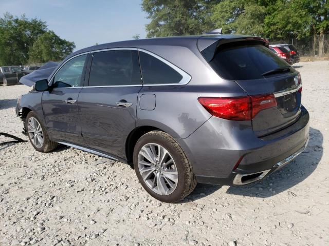 5J8YD4H53HL004585 - 2017 ACURA MDX TECHNOLOGY GRAY photo 2