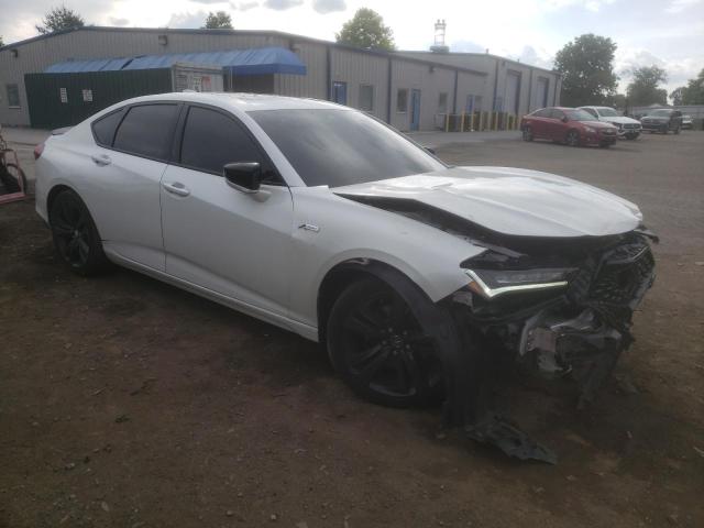 19UUB5F56MA014191 - 2021 ACURA TLX TECH A WHITE photo 4