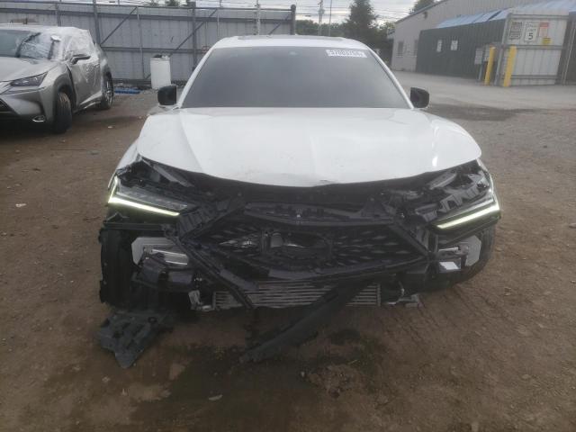 19UUB5F56MA014191 - 2021 ACURA TLX TECH A WHITE photo 5