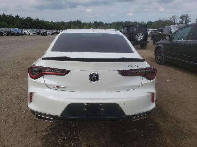 19UUB5F56MA014191 - 2021 ACURA TLX TECH A WHITE photo 6