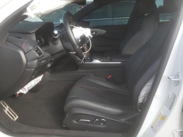 19UUB5F56MA014191 - 2021 ACURA TLX TECH A WHITE photo 7