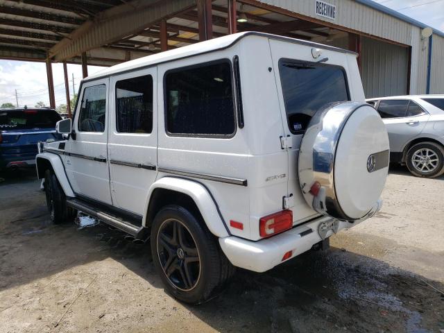 WDCYC7DF3HX262903 - 2017 MERCEDES-BENZ G 63 AMG WHITE photo 2