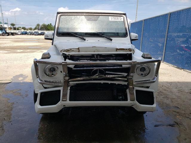 WDCYC7DF3HX262903 - 2017 MERCEDES-BENZ G 63 AMG WHITE photo 5