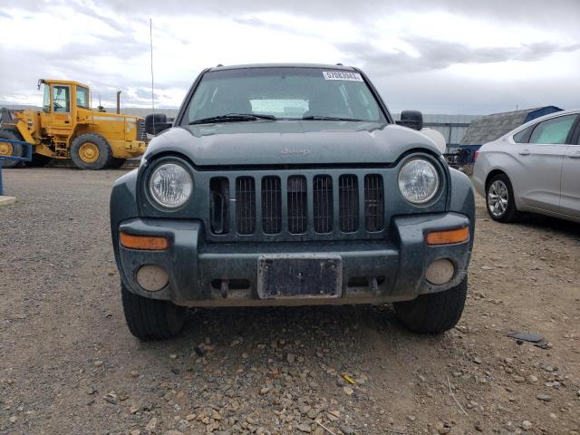 1J8GL58K82W138242 - 2002 JEEP LIBERTY LIMITED GREEN photo 5