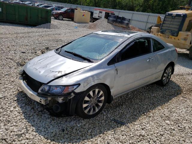 2HGFG1B92AH506774 - 2010 HONDA CIVIC EXL SILVER photo 1