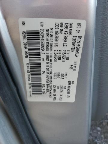 2C4GP54L55R429417 - 2005 CHRYSLER TOWN & COU TOURING 银色 照片 14