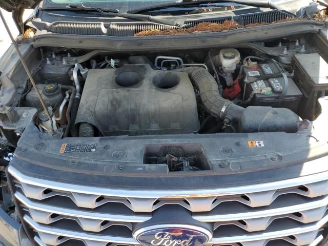 1FM5K7DH1HGC83919 - 2017 FORD EXPLORER XLT 灰色 照片 11