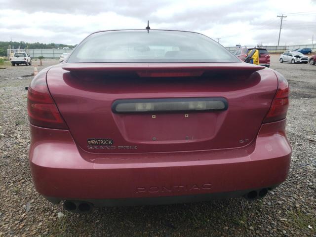 2G2WR554661208796 - 2006 PONTIAC GRAN PRIX GT BURGUNDY photo 6