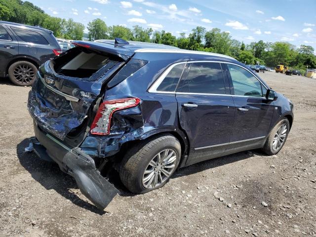 1GYKNDRS3HZ188519 - 2017 CADILLAC XT5 LUXURY BLUE photo 3