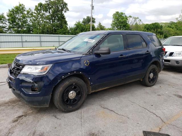 1FM5K8AR2GGC37615 - 2016 FORD EXPLORER POLICE INTERCEPTOR 蓝色 照片 1
