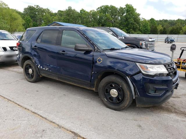 1FM5K8AR2GGC37615 - 2016 FORD EXPLORER POLICE INTERCEPTOR 蓝色 照片 4