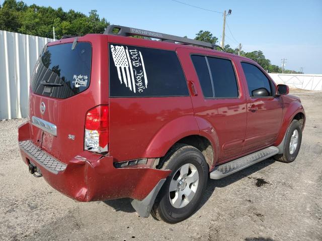 5N1AR18U17C634915 - 2007 NISSAN PATHFINDER LE 勃艮第红 照片 3