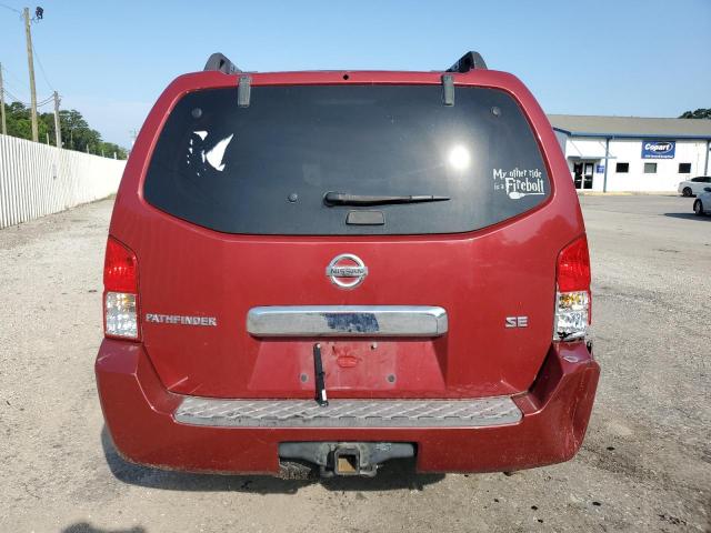 5N1AR18U17C634915 - 2007 NISSAN PATHFINDER LE 勃艮第红 照片 6