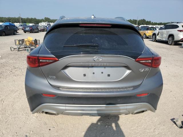 SJKCH5CR0HA024377 - 2017 INFINITI QX30 BASE GRAY photo 6