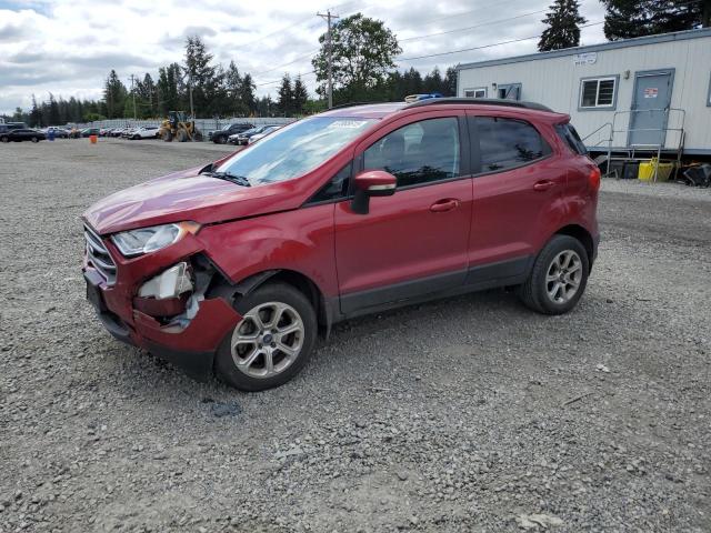 MAJ6P1UL2JC223436 - 2018 FORD ECOSPORT SE წითელი ფოტო 1